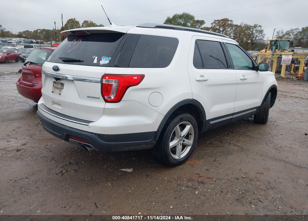 2018 FORD EXPLORER XLT VIN: 1FM5K7DH8JGC34738