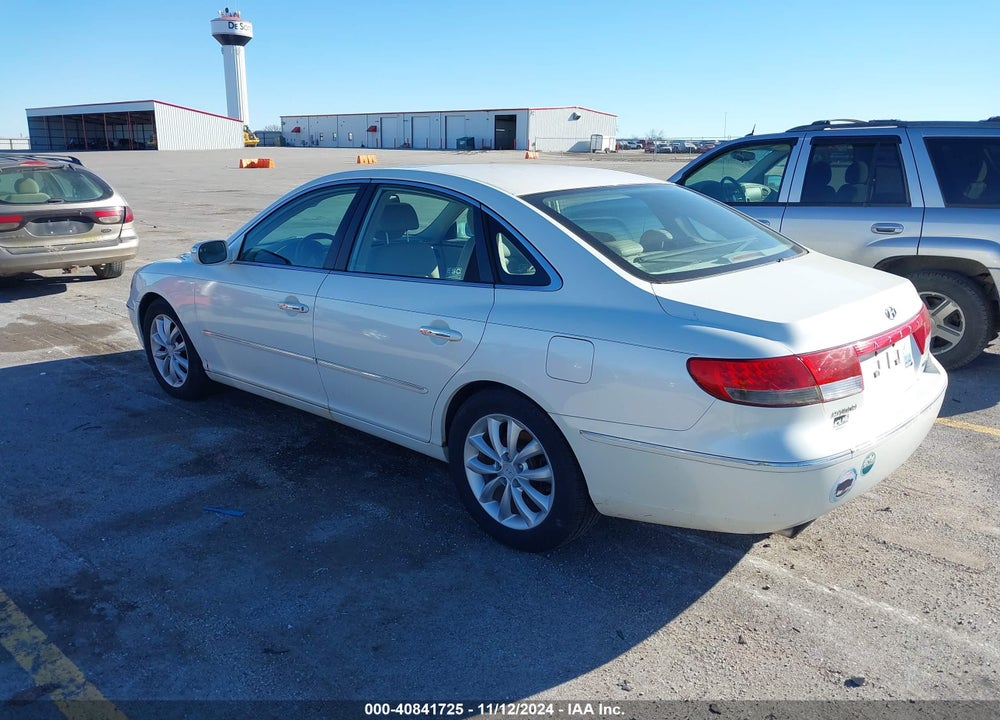 2007 HYUNDAI AZERA LIMITED/SE VIN: KMHFC46F57A140873