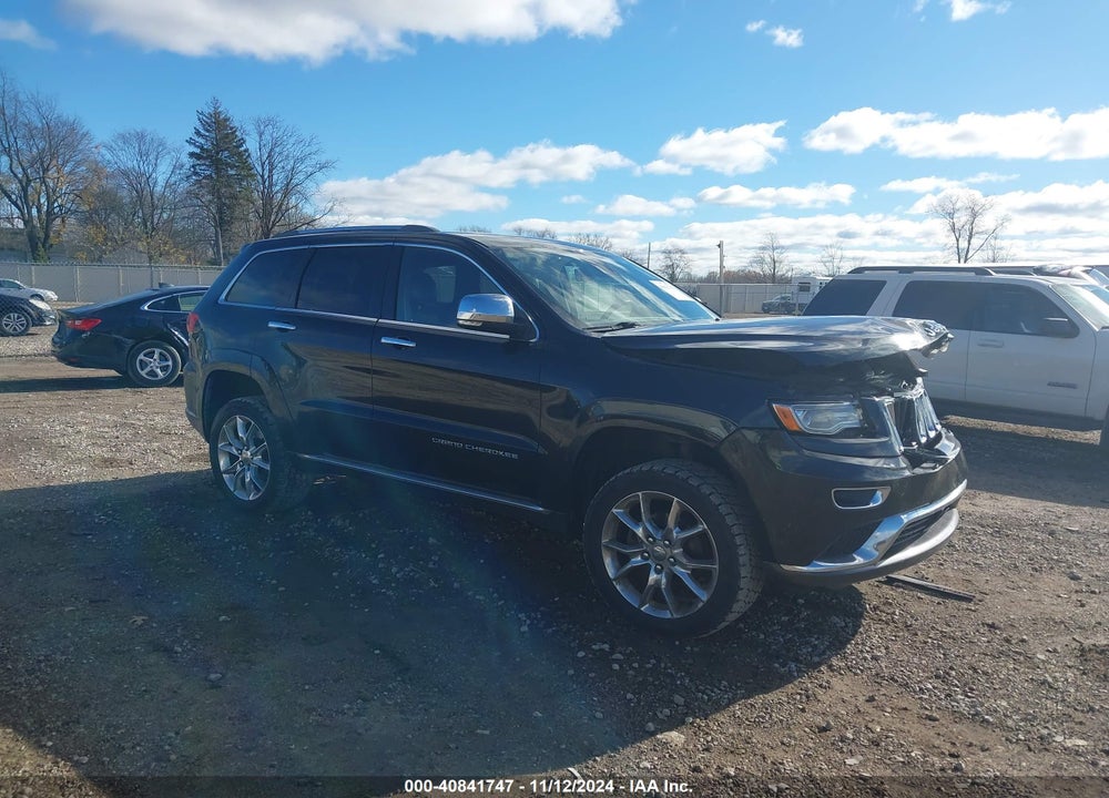 2014 JEEP GRAND CHEROKEE SUMMIT VIN: 1C4RJFJG6EC186166