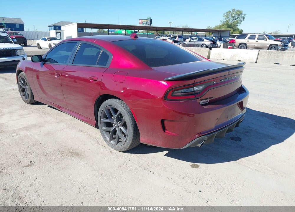 2019 DODGE CHARGER GT RWD VIN: 2C3CDXHG7KH507007