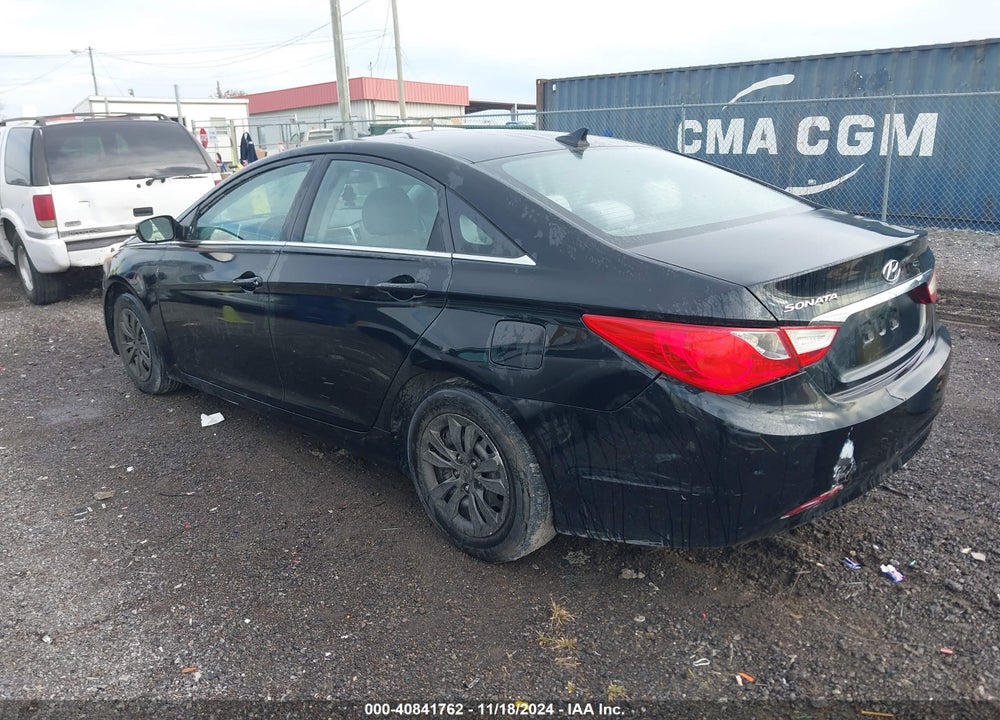 2011 HYUNDAI SONATA GLS VIN: 5NPEB4ACXBH065881
