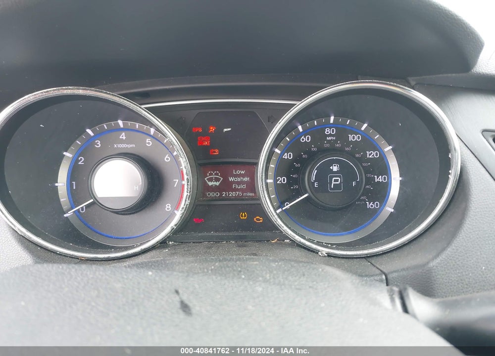 2011 HYUNDAI SONATA GLS VIN: 5NPEB4ACXBH065881