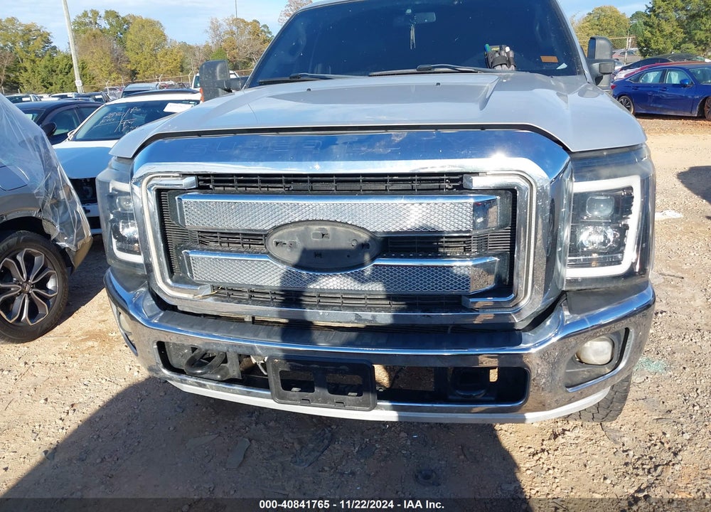 2011 FORD F-350 LARIAT VIN: 1FT8W3BT6BEC33395