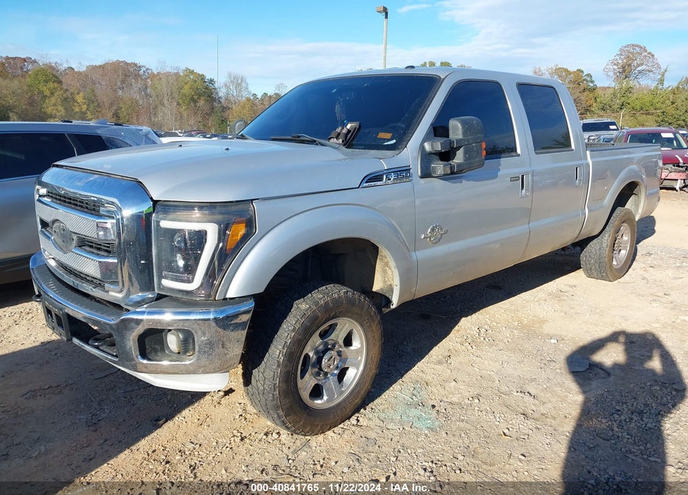 2011 FORD F-350 LARIAT VIN: 1FT8W3BT6BEC33395