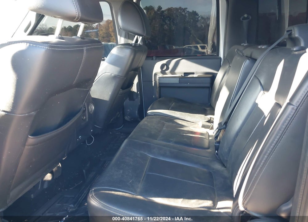 2011 FORD F-350 LARIAT VIN: 1FT8W3BT6BEC33395