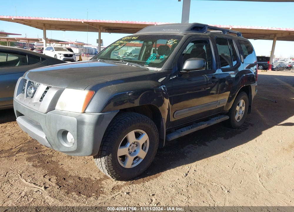 2006 NISSAN XTERRA S VIN: 5N1AN08W66C543189