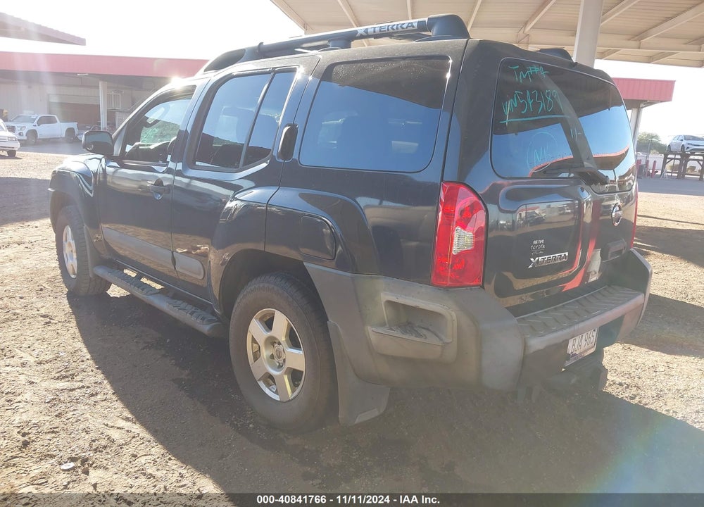 2006 NISSAN XTERRA S VIN: 5N1AN08W66C543189