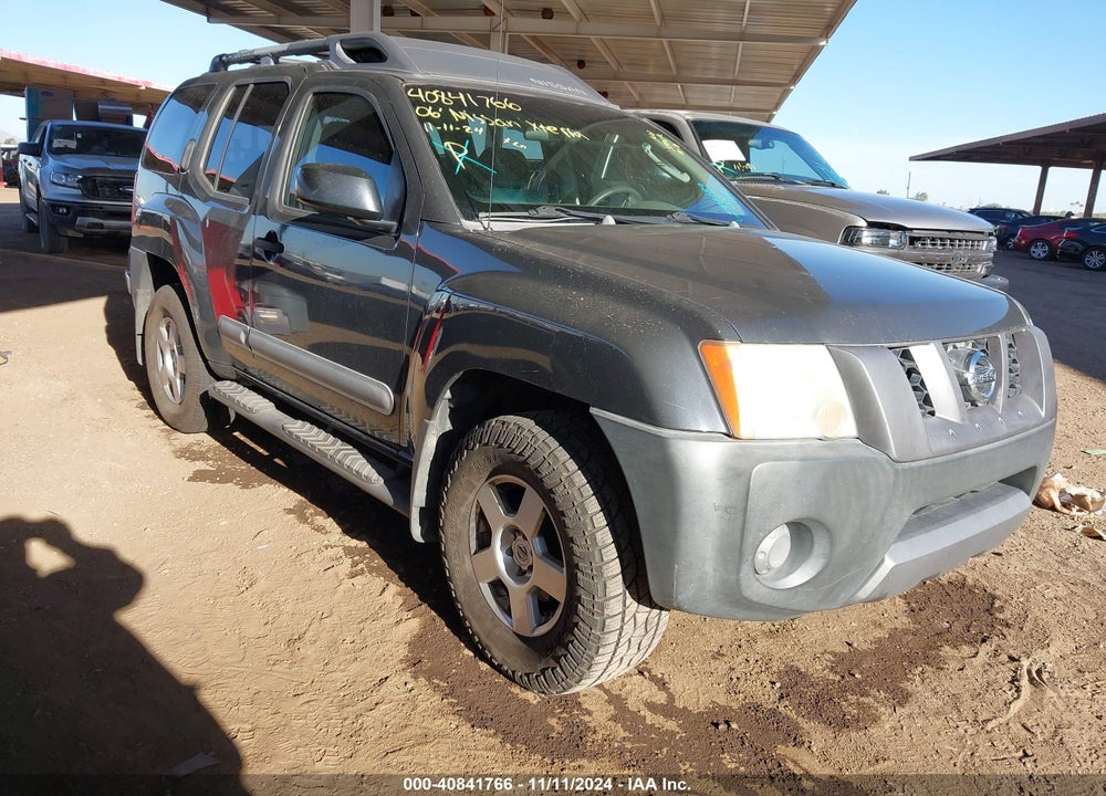 2006 NISSAN XTERRA S VIN: 5N1AN08W66C543189