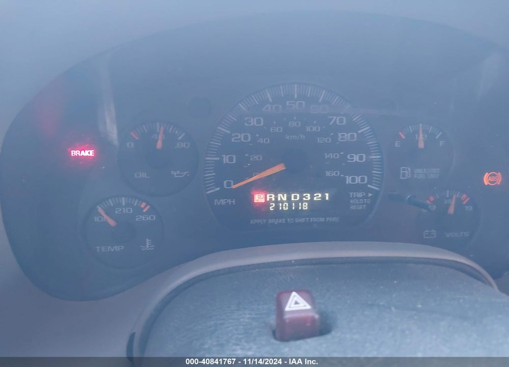 2001 CHEVROLET ASTRO VIN: 1GCDL19W71B143524