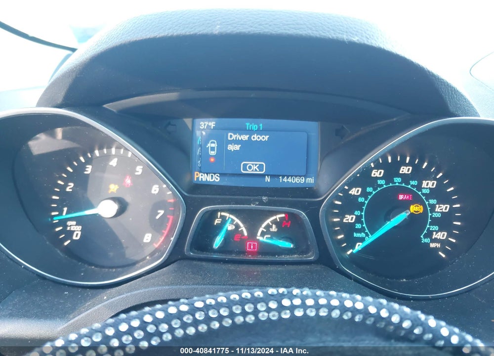 2014 FORD ESCAPE S VIN: 1FMCU0F73EUC82216