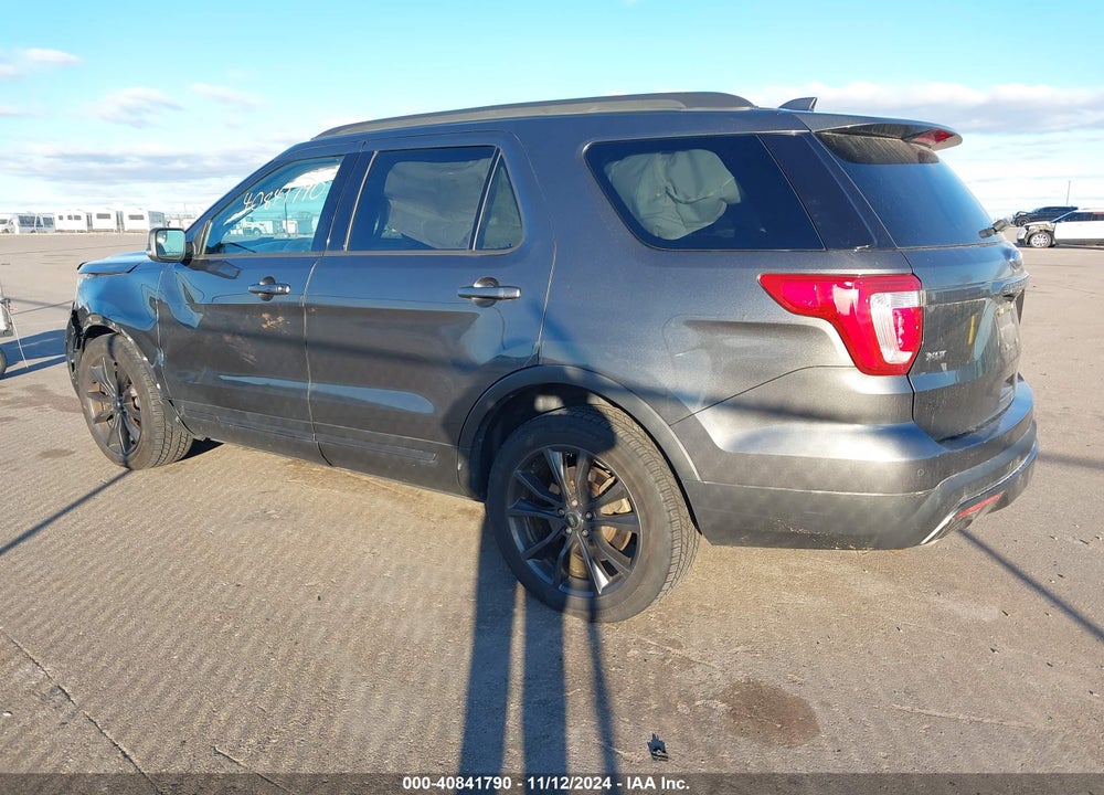 2017 FORD EXPLORER XLT VIN: 1FM5K8D81HGA00411
