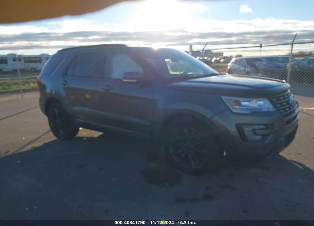 2017 FORD EXPLORER XLT VIN: 1FM5K8D81HGA00411