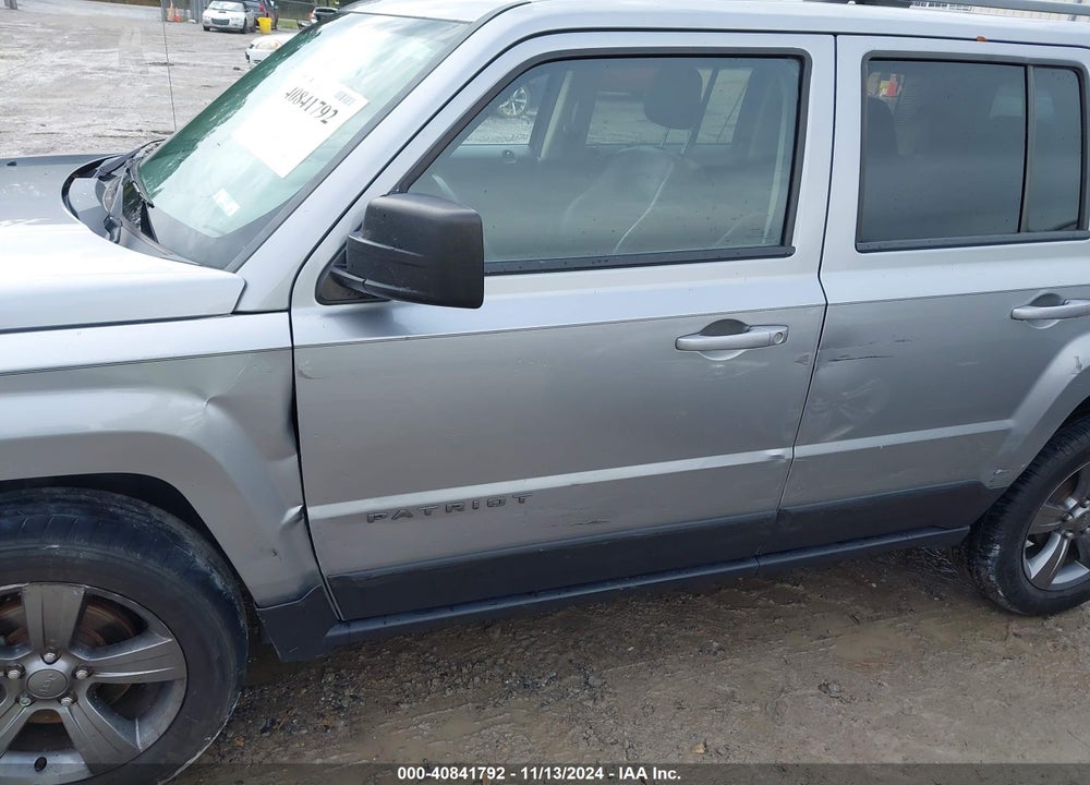 2016 JEEP PATRIOT SPORT SE VIN: 1C4NJPBA5GD716963