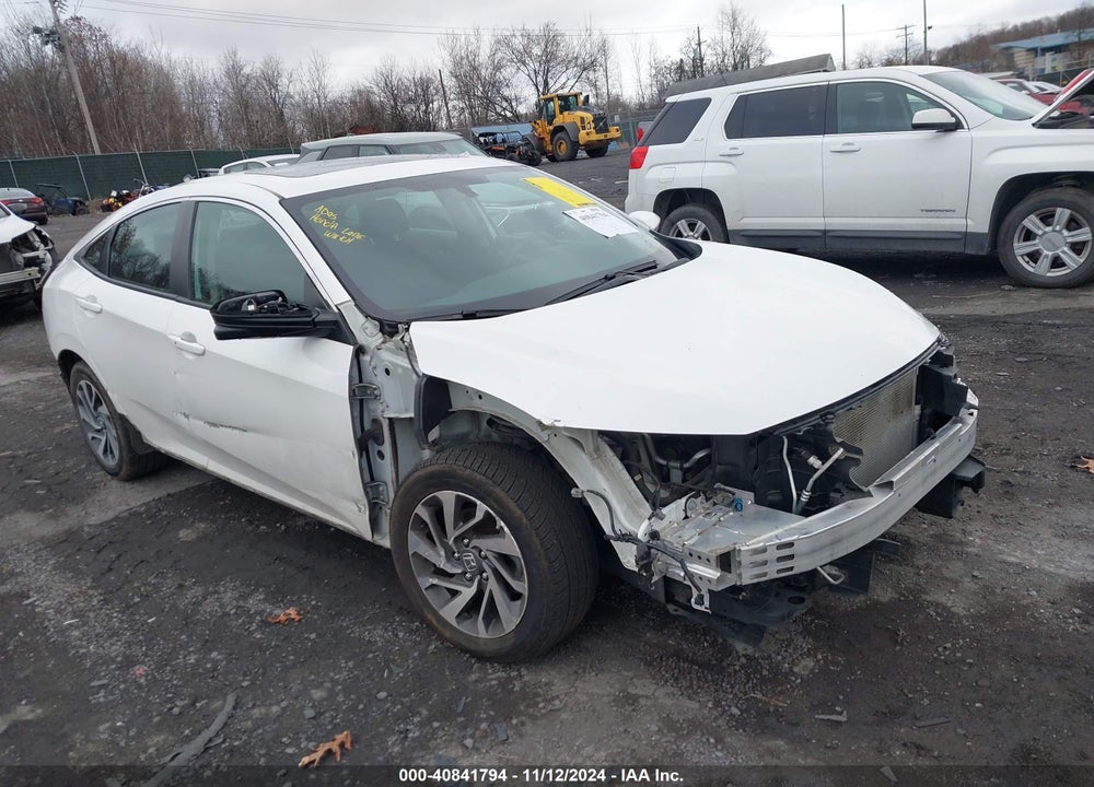 2018 HONDA CIVIC EX VIN: 2HGFC2F70JH545504