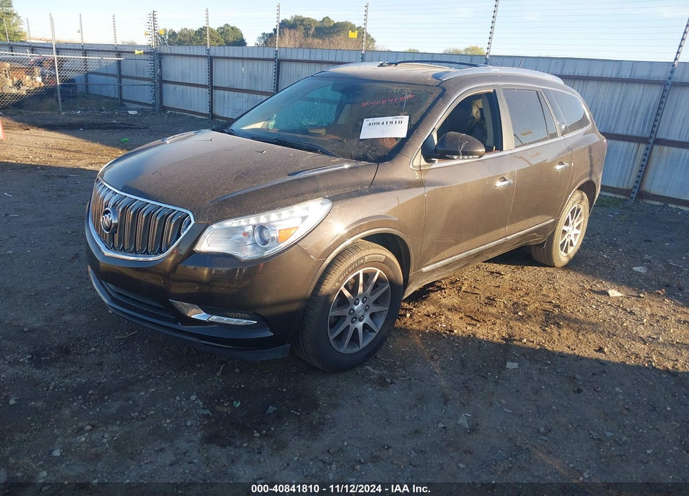 2013 BUICK ENCLAVE LEATHER VIN: 5GAKRCKD8DJ252130