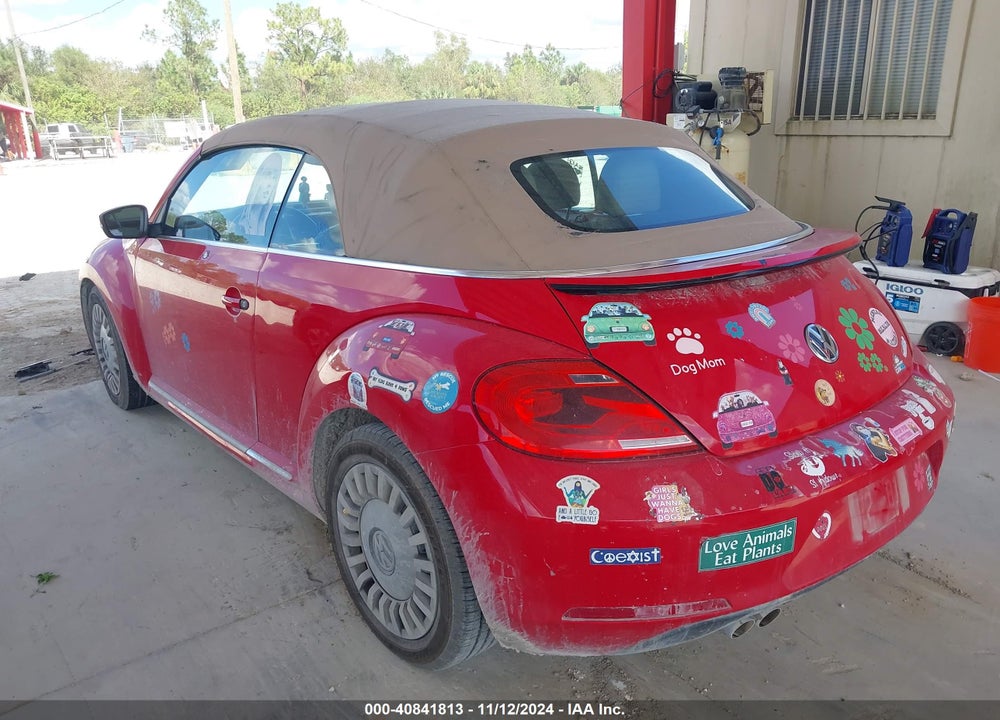 2013 VOLKSWAGEN BEETLE 2.5L VIN: 3VW5P7AT2DM829977