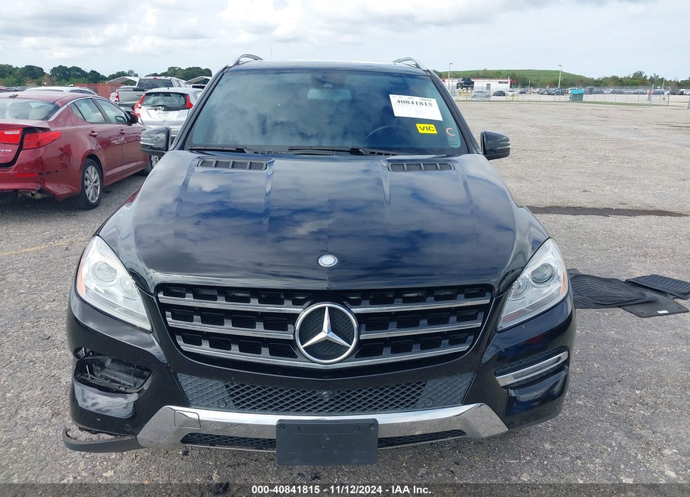 2014 MERCEDES-BENZ ML 350 VIN: 4JGDA5JB8EA317923