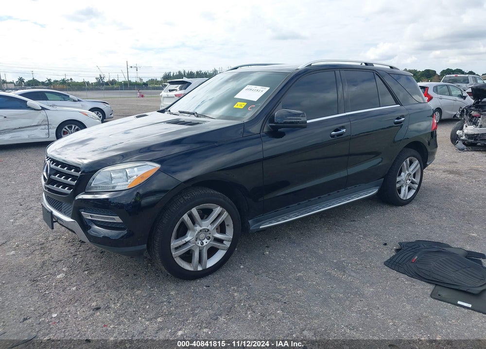 2014 MERCEDES-BENZ ML 350 VIN: 4JGDA5JB8EA317923