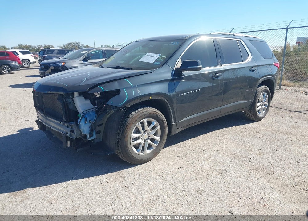 2021 CHEVROLET TRAVERSE FWD LT CLOTH VIN: 1GNERGKW6MJ203245