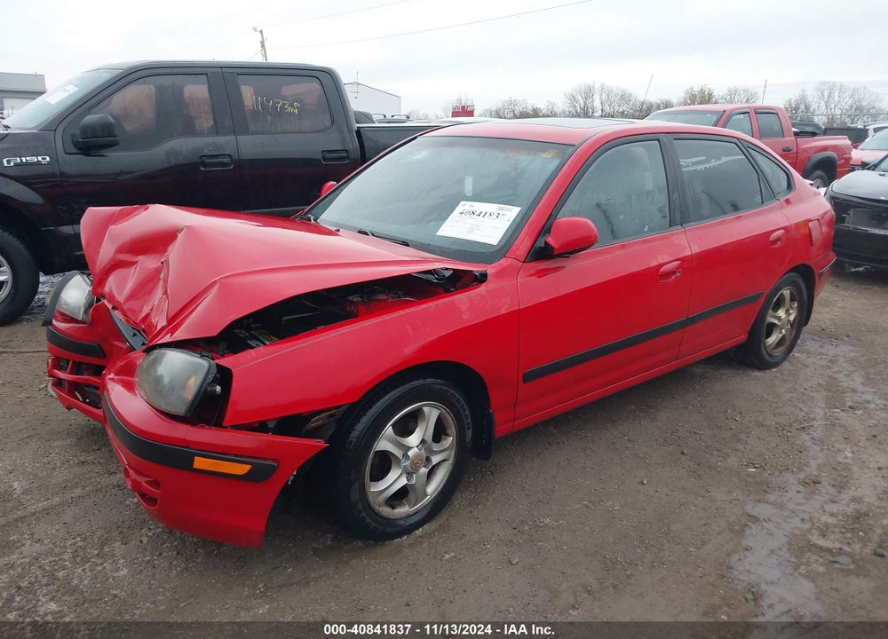 2005 HYUNDAI ELANTRA GLS/GT VIN: KMHDN56D65U132749