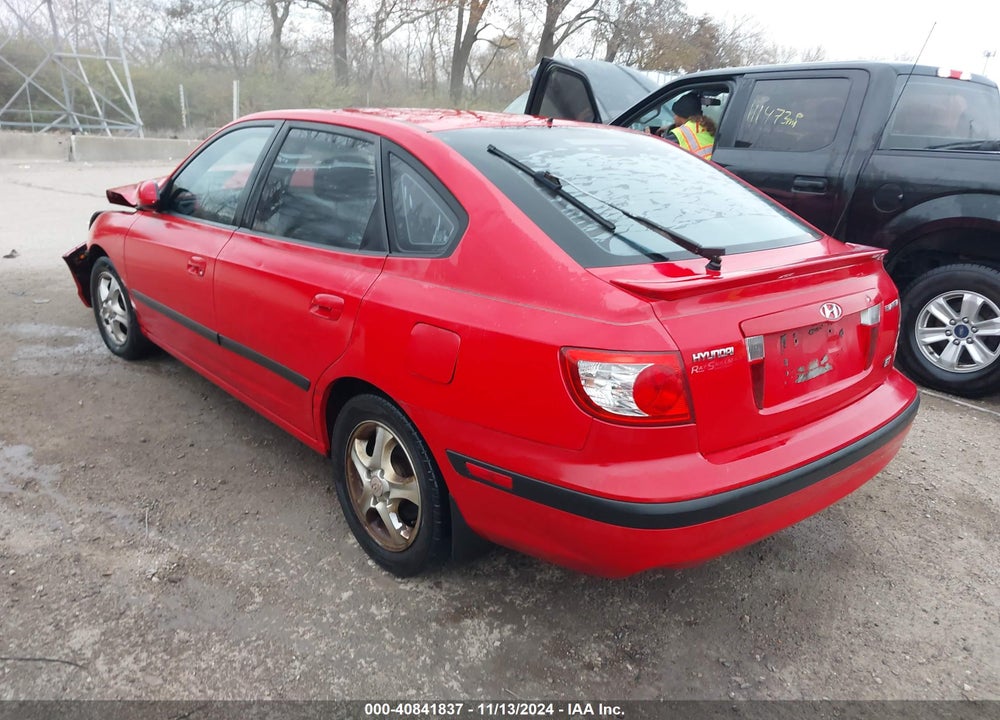 2005 HYUNDAI ELANTRA GLS/GT VIN: KMHDN56D65U132749