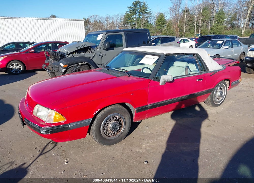 1990 FORD MUSTANG LX VIN: 1FACP44A1LF143579