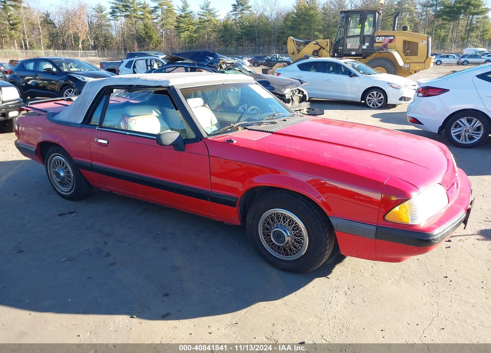 1990 FORD MUSTANG LX VIN: 1FACP44A1LF143579