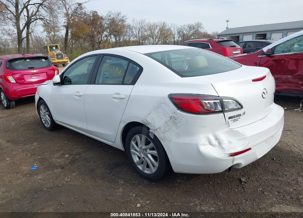 2012 MAZDA 3 I TOURING VIN: JM1BL1V78C1532090
