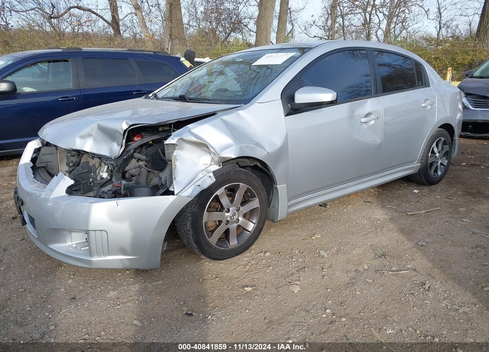 2012 NISSAN SENTRA 2.0 SR VIN: 3N1AB6AP6CL634923