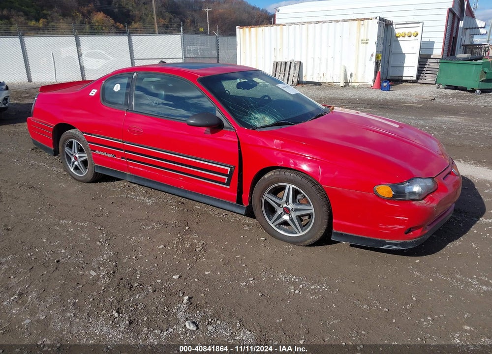 2004 CHEVROLET MONTE CARLO SUPERCHARGED SS VIN: 2G1WZ151349341176