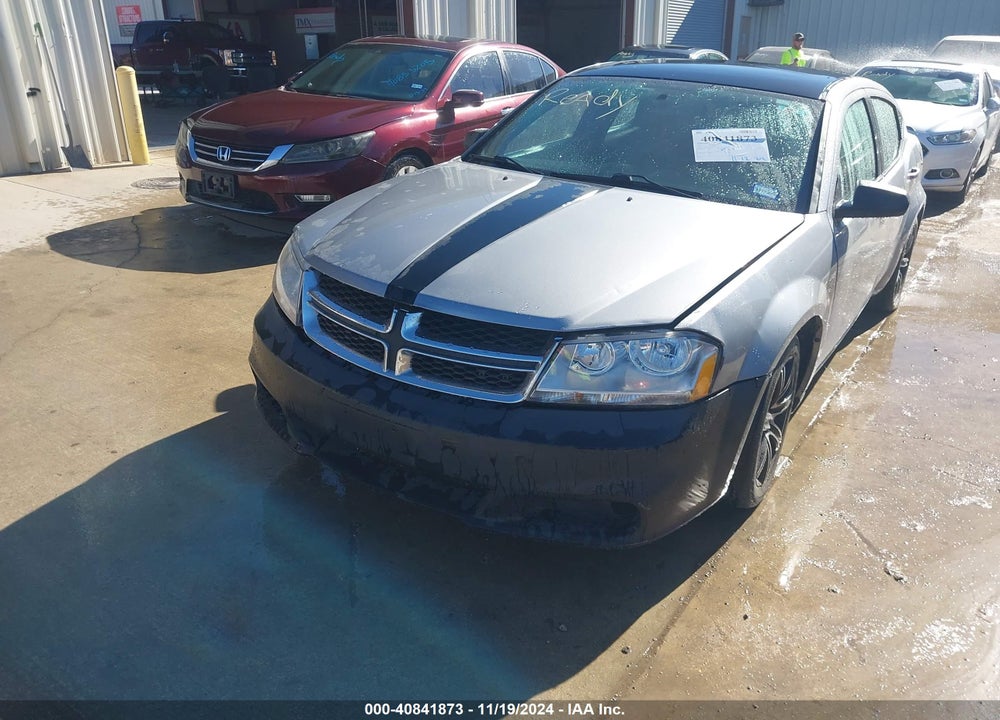 2013 DODGE AVENGER SE V6 VIN: 1C3CDZAGXDN587371
