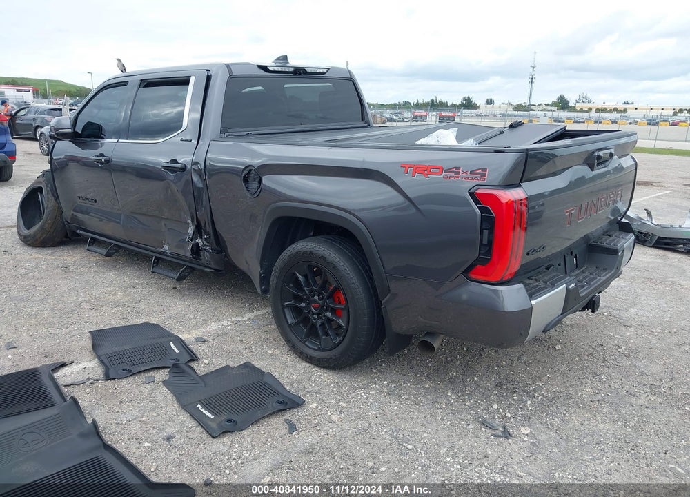 2022 TOYOTA TUNDRA LIMITED VIN: 5TFJA5EC3NX008769