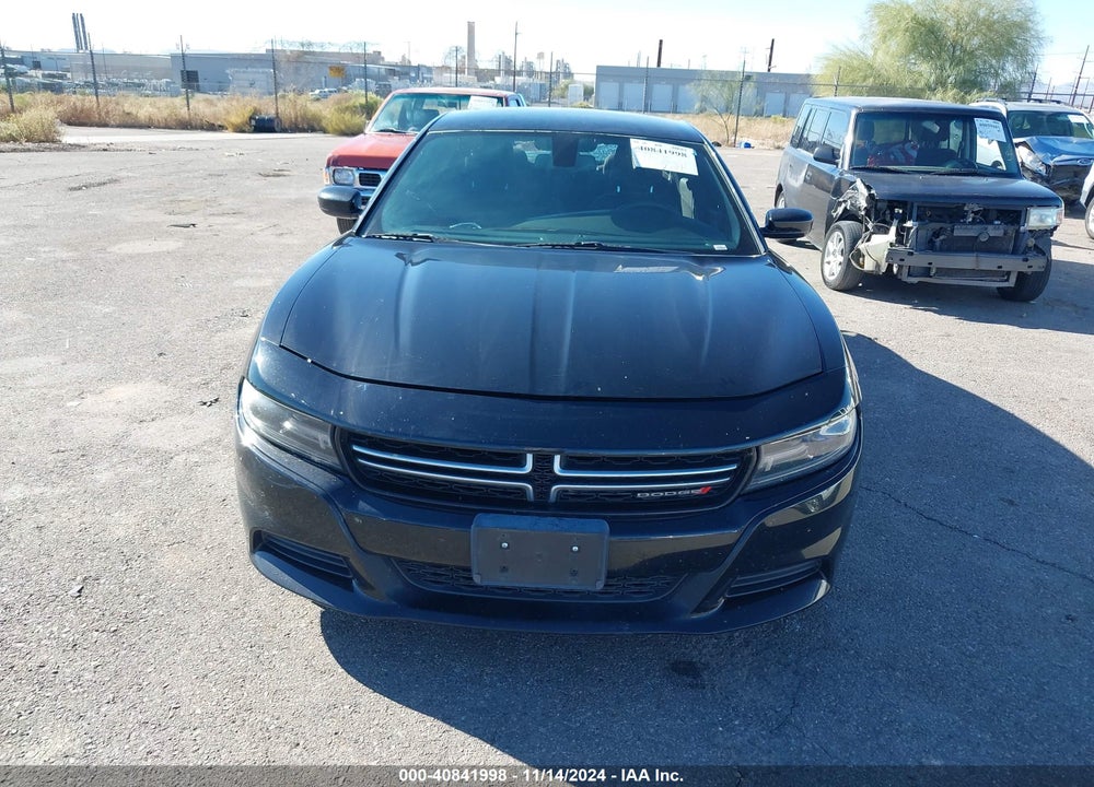 2015 DODGE CHARGER SE VIN: 2C3CDXBG5FH771230