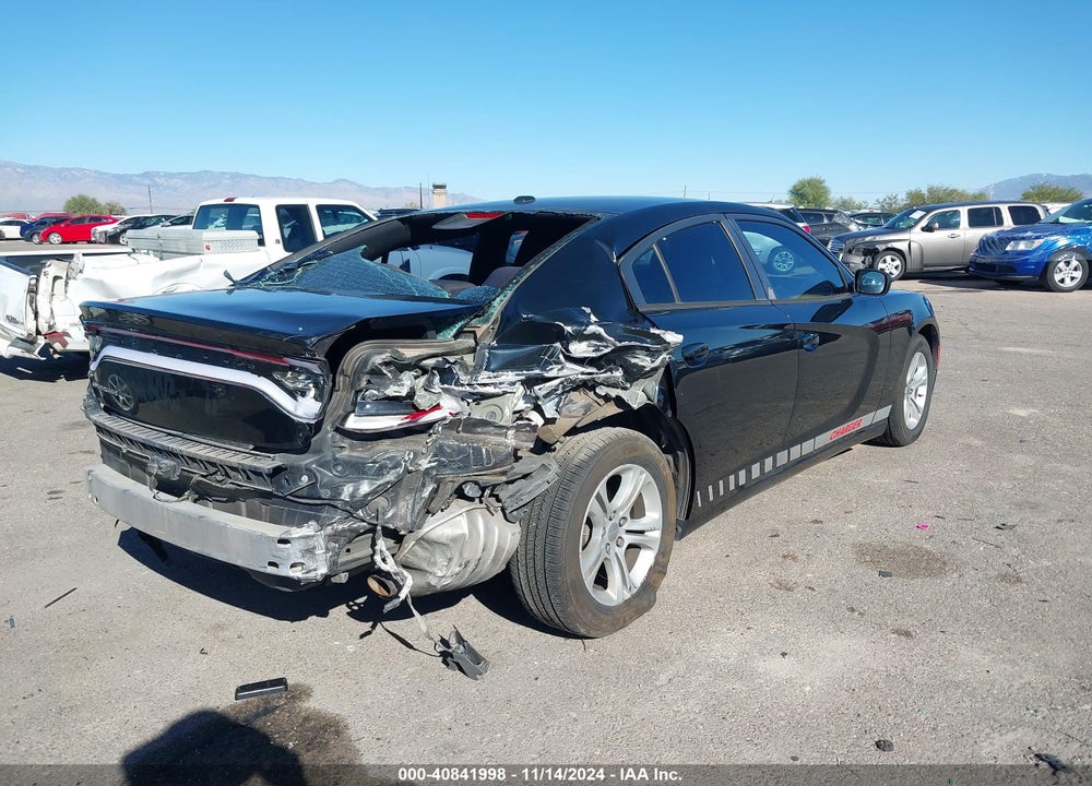 2015 DODGE CHARGER SE VIN: 2C3CDXBG5FH771230
