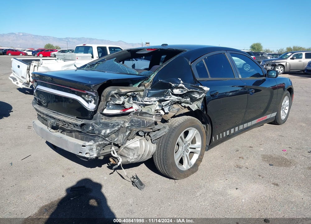 2015 DODGE CHARGER SE VIN: 2C3CDXBG5FH771230
