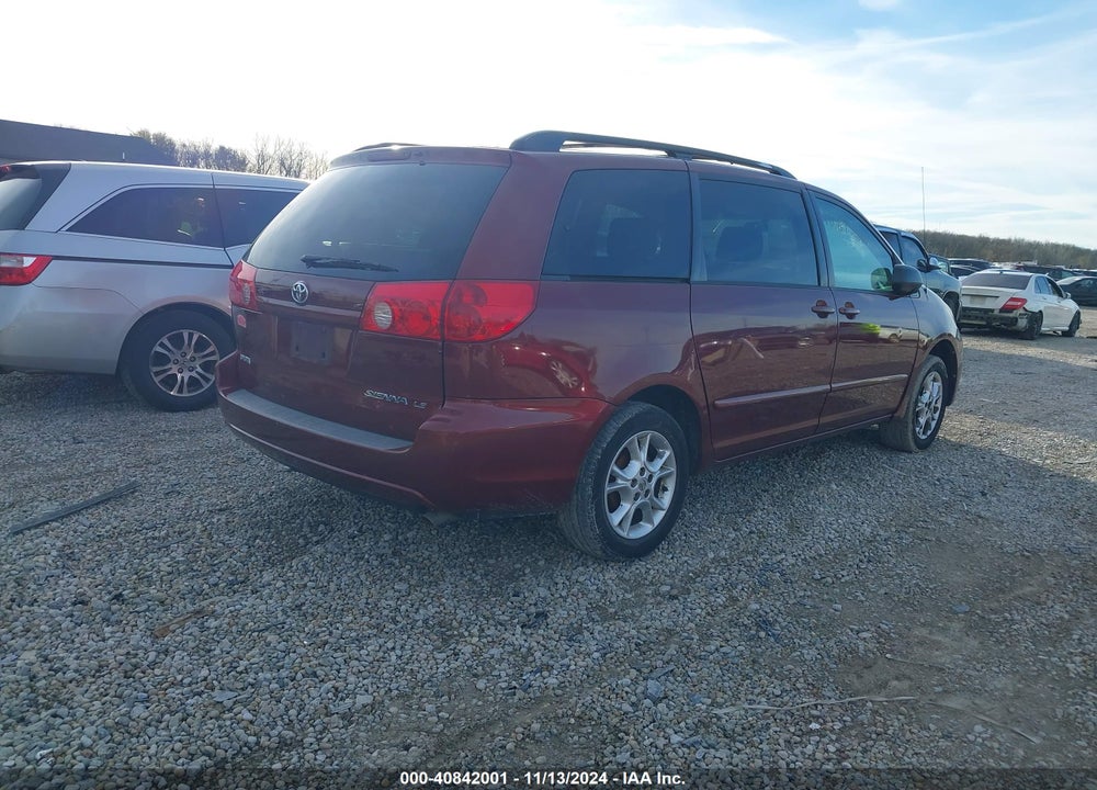 2006 TOYOTA SIENNA LE VIN: 5TDZA23C46S389186