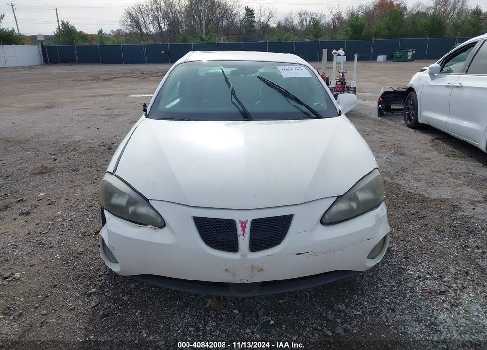 2008 PONTIAC GRAND PRIX VIN: 2G2WP552981162176