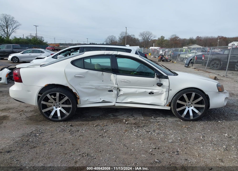 2008 PONTIAC GRAND PRIX VIN: 2G2WP552981162176