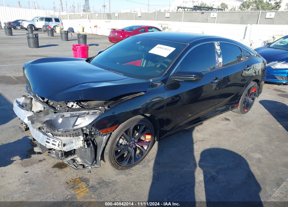 2021 HONDA CIVIC SPORT VIN: 2HGFC2F84MH506685