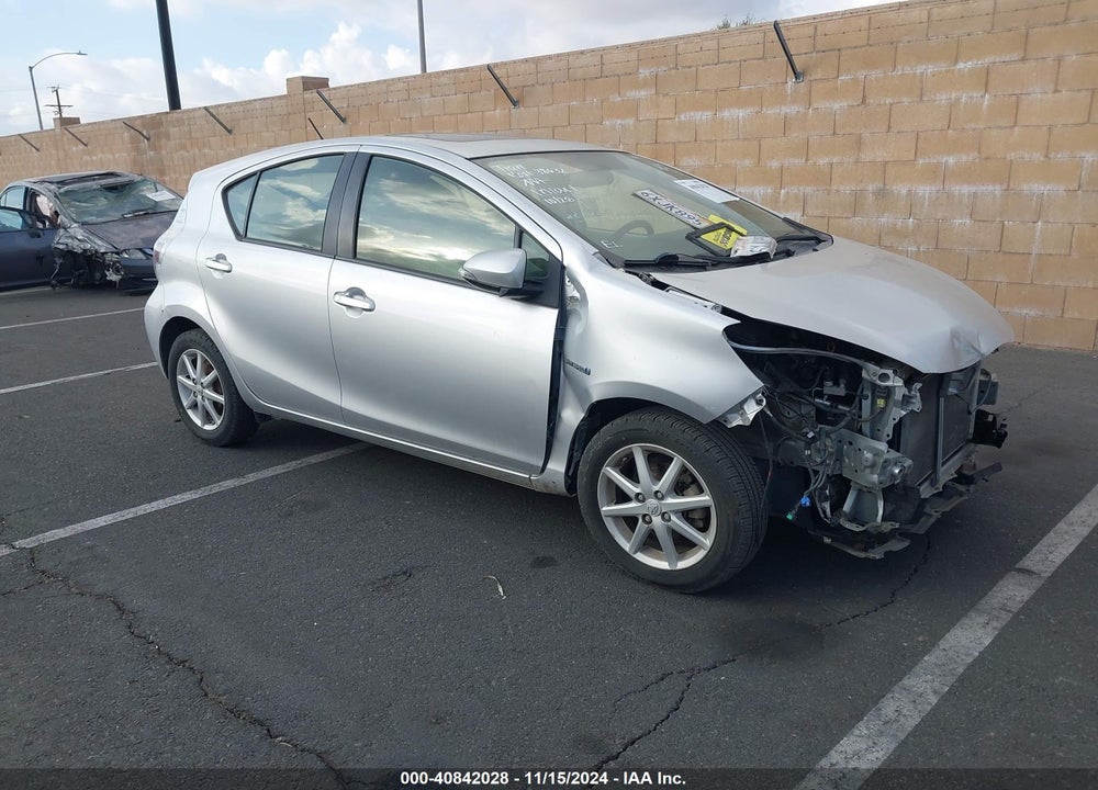 2012 TOYOTA PRIUS C FOUR VIN: JTDKDTB37C1012943