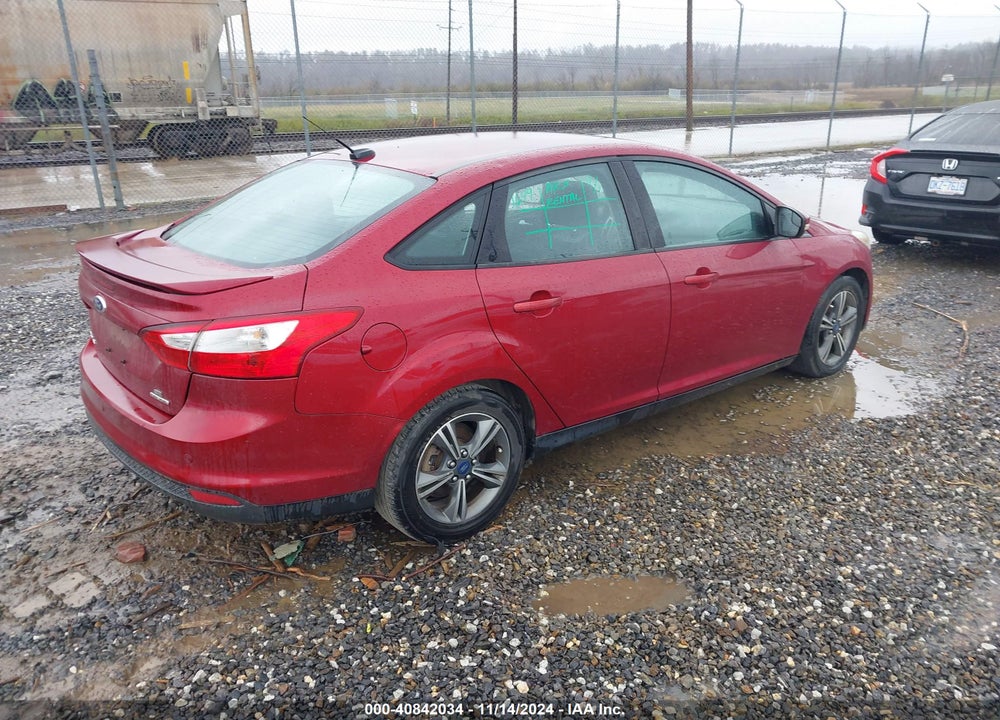 2014 FORD FOCUS SE VIN: 1FADP3F20EL127219