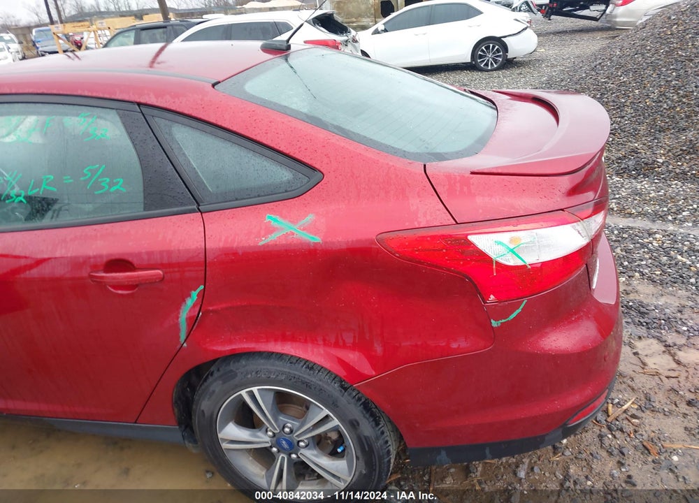 2014 FORD FOCUS SE VIN: 1FADP3F20EL127219