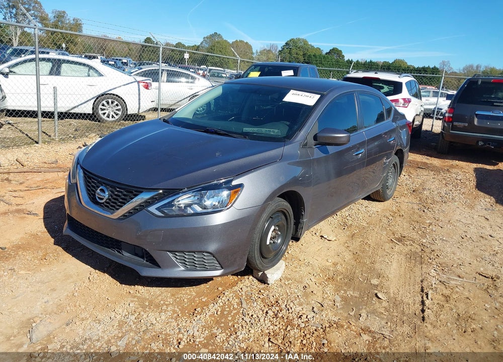 2019 NISSAN SENTRA S VIN: 3N1AB7AP1KY416069