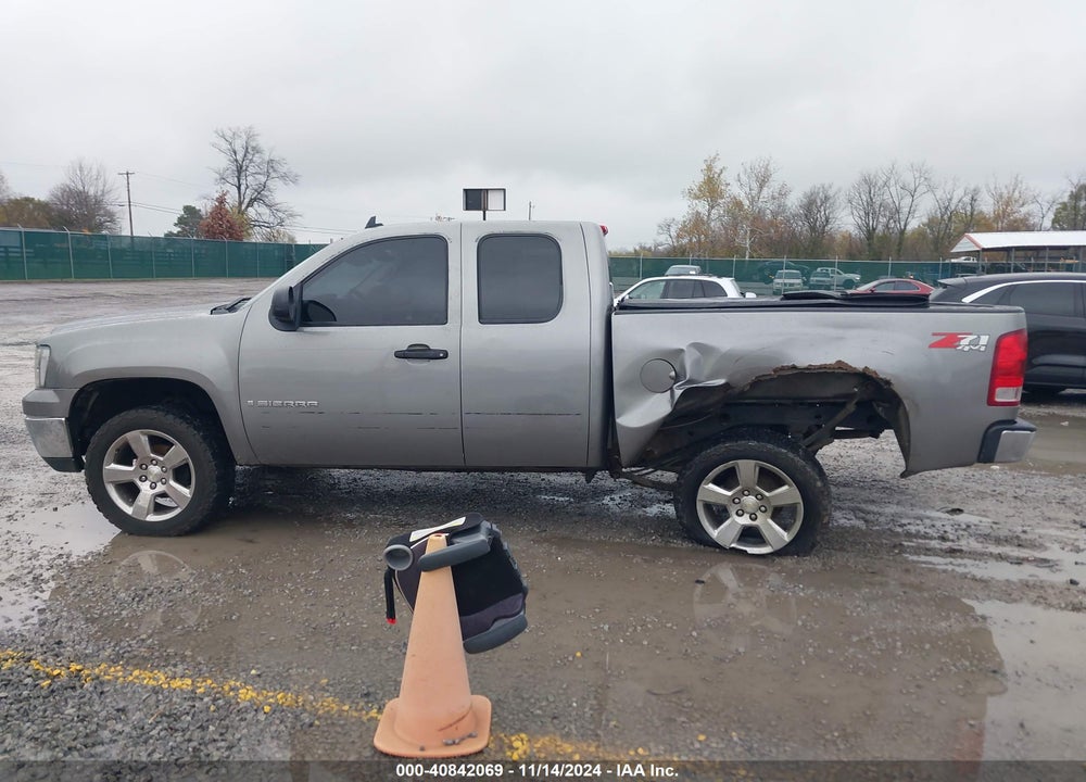2007 GMC SIERRA 1500 SLE1 VIN: 2GTEK19JX71573858