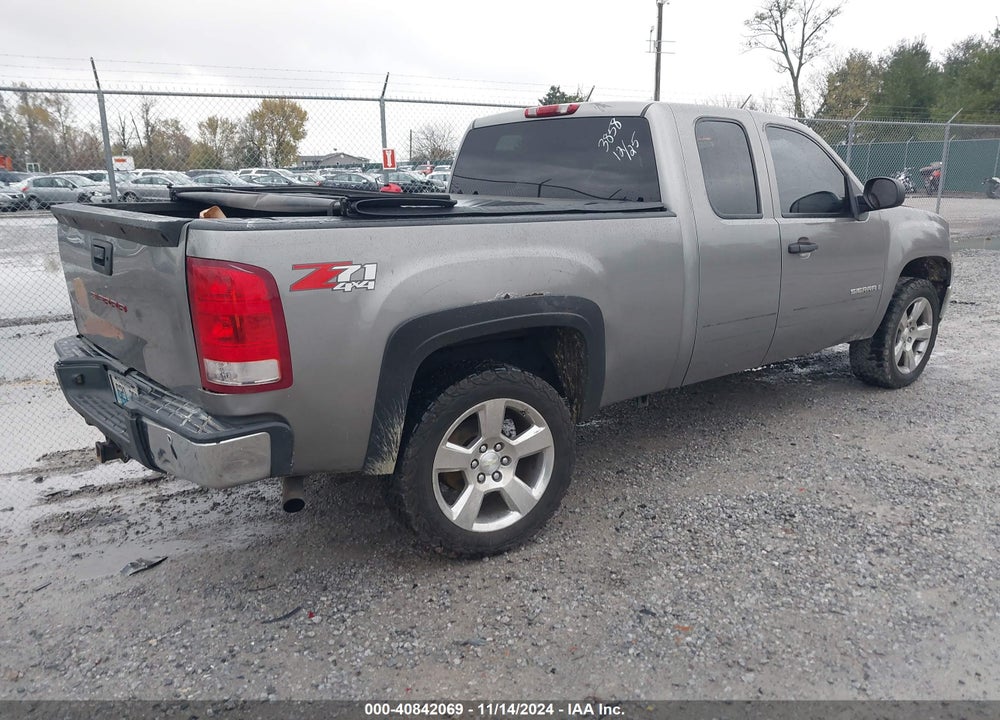 2007 GMC SIERRA 1500 SLE1 VIN: 2GTEK19JX71573858