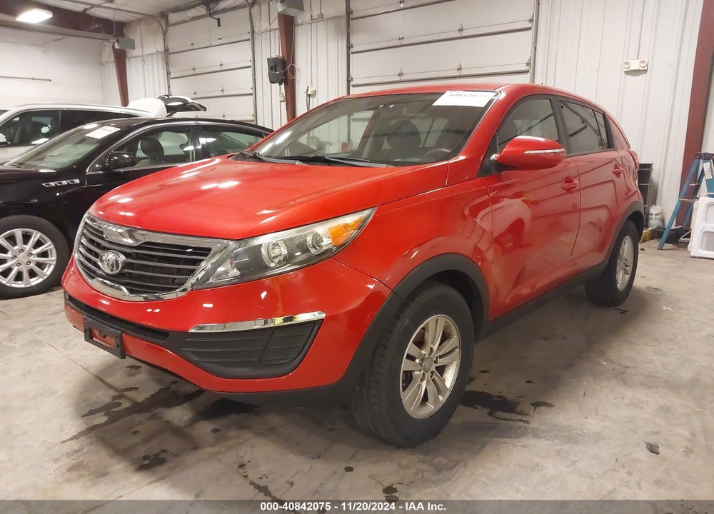 2011 KIA SPORTAGE LX VIN: KNDPB3A27B7088324