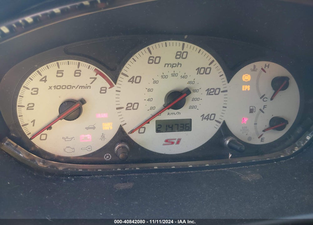 2005 HONDA CIVIC SI VIN: SHHEP33675U500568