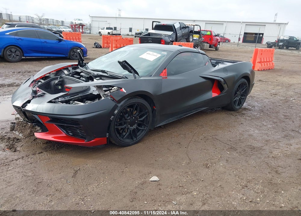2022 CHEVROLET CORVETTE STINGRAY RWD 1LT VIN: 1G1YA2D45N5121764