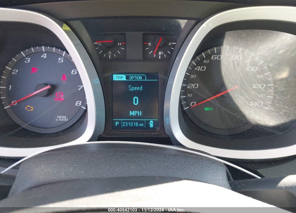 2013 CHEVROLET EQUINOX 1LT VIN: 2GNALDEK0D6316712