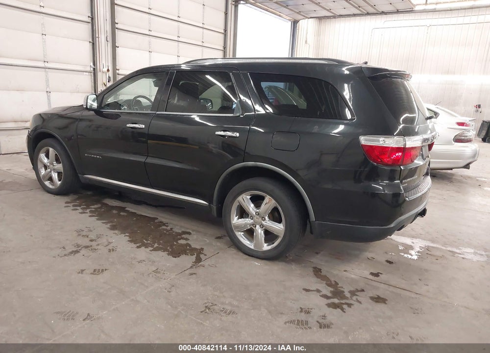2011 DODGE DURANGO CITADEL VIN: 1D4SE5GT9BC695753